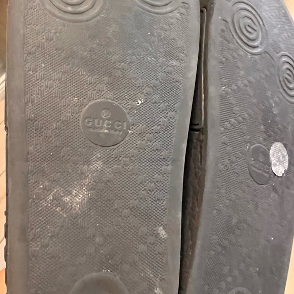 Gucci Black Monochrome Slide Sandals - Picture 3 of 3